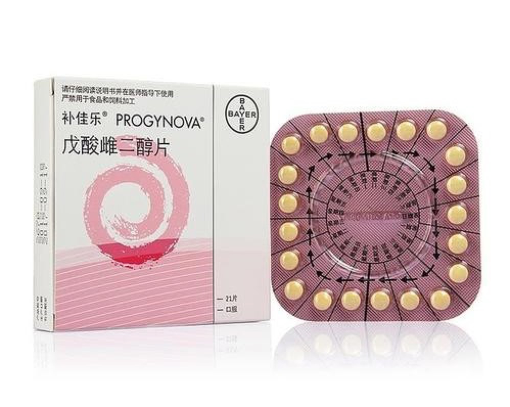中国拜耳戊酸雌二醇片（Progynova）