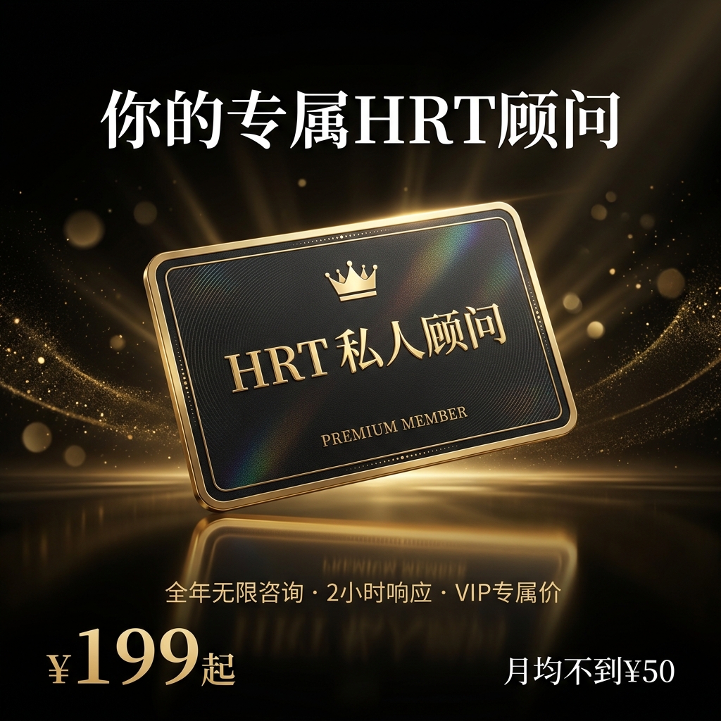 HRT私人顾问｜全程无限咨询·专属服务