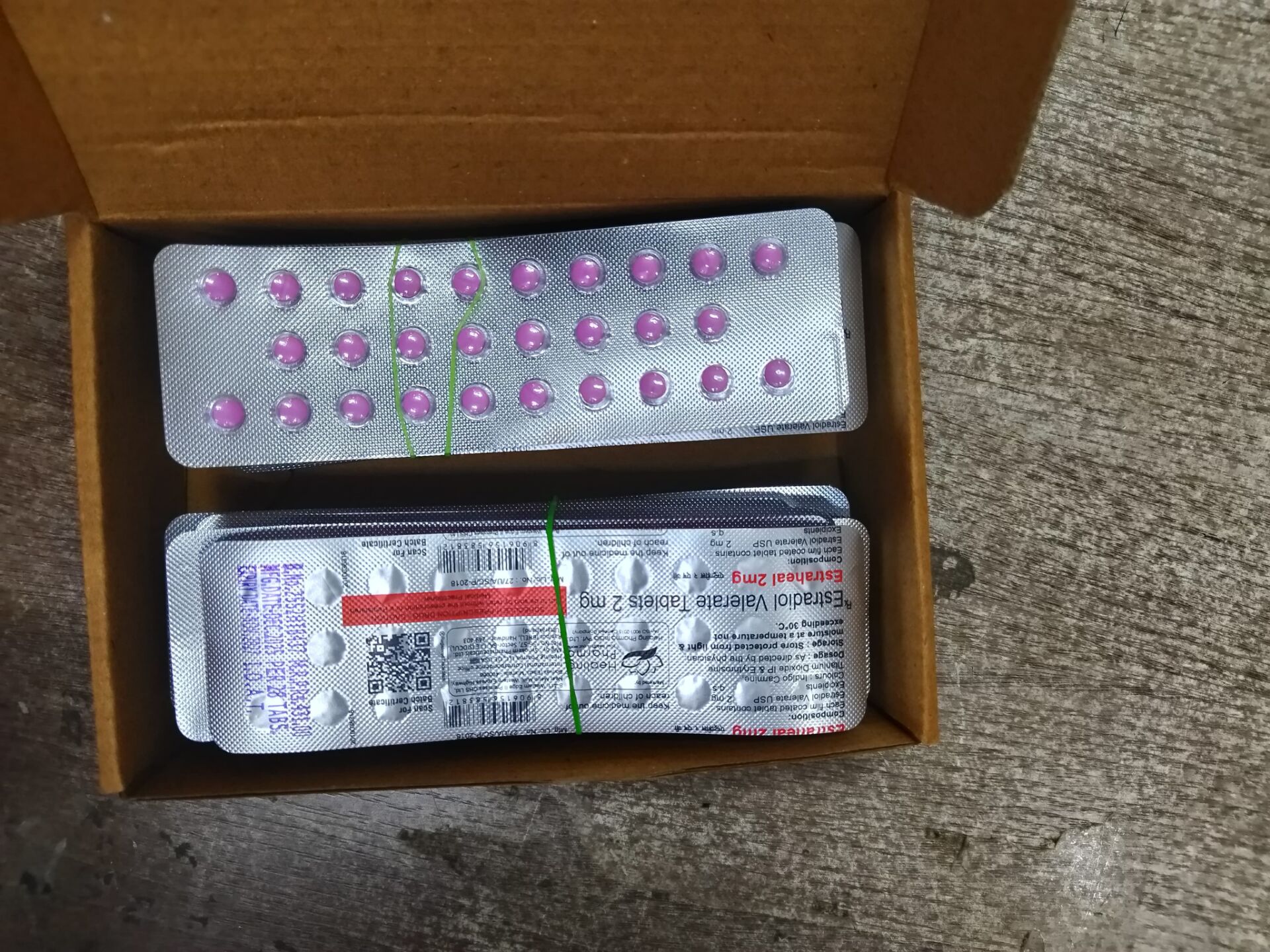 Healing Pharma戊酸雌二醇片（Progynova）